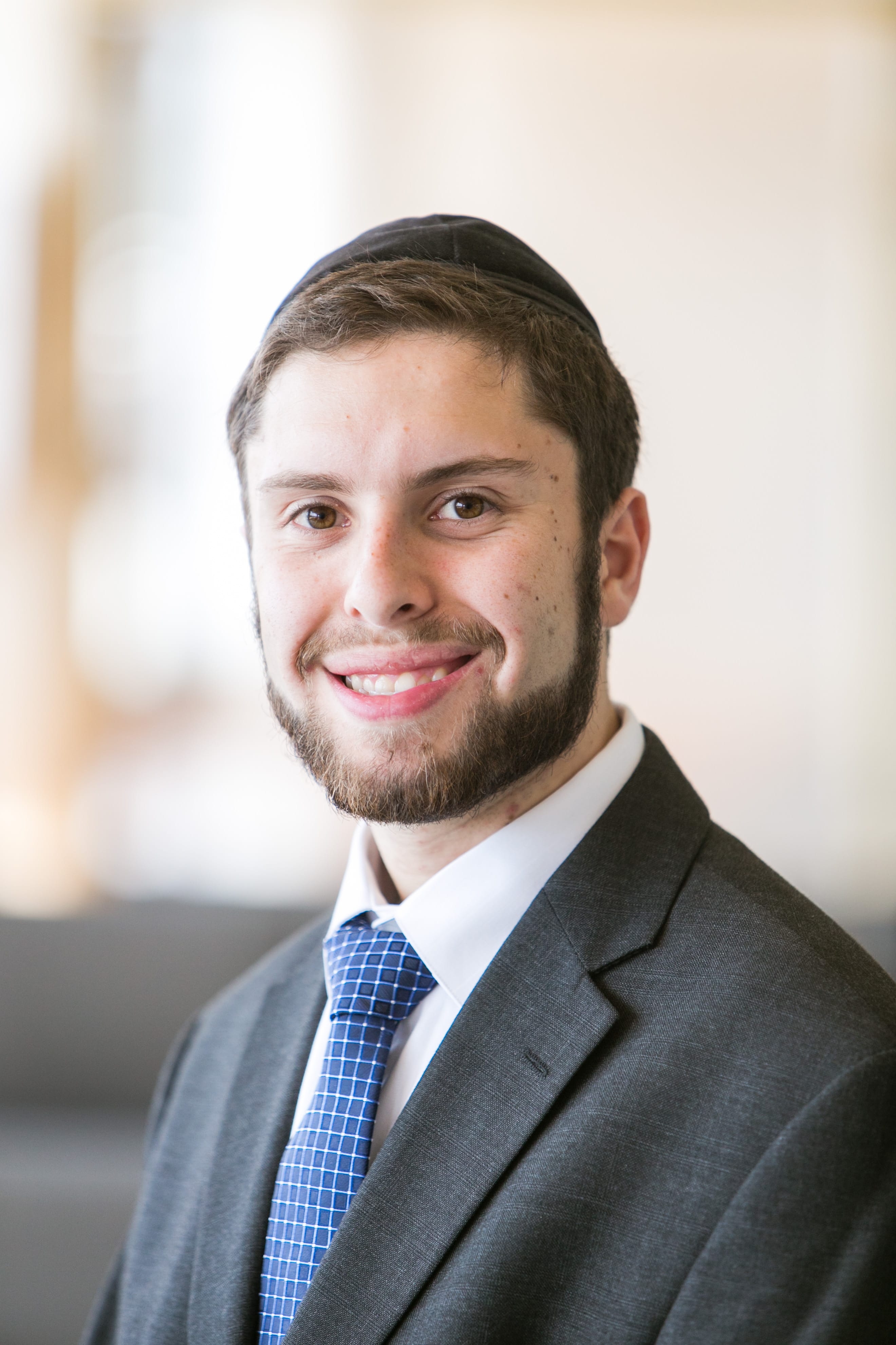 Simcha Himmel of Highland Park, N.J., 2015 valedictorian of the Lander College for Men-Beis Medrash L’Talmud