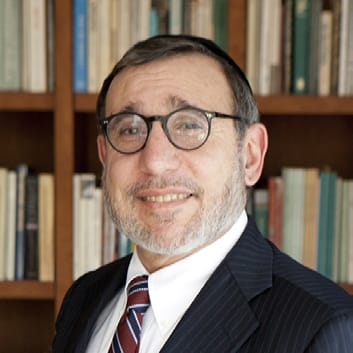 Rabbi Dr Moshe Sokol headshot