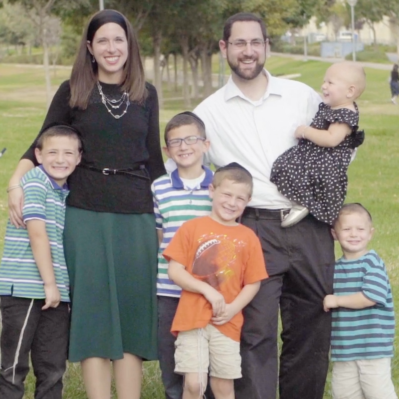 Dr. Daniel Fruchter practices and his family in Israel. 