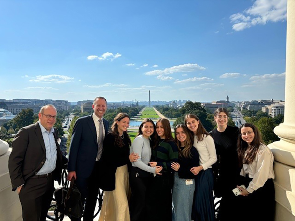 One Year Later: Touro Students Join Thousands in DC to Commemorate 10/7 ...